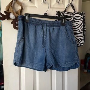 loose flowey shorts.